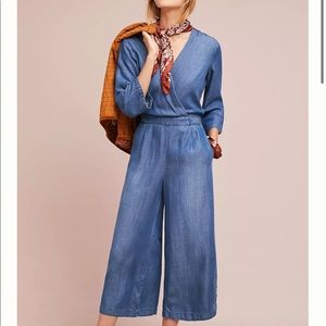 Cloth & Stone Chambray Jumpsuit | Size Small
